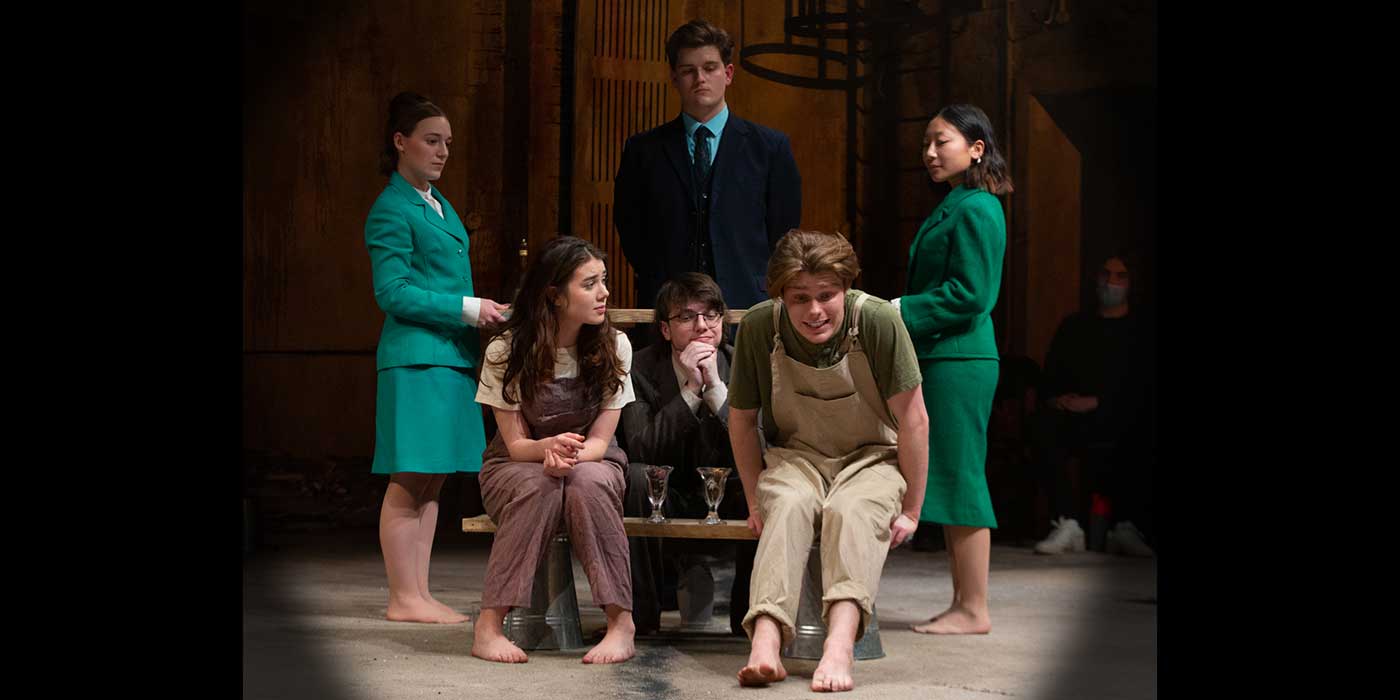 Our Town performed in the George Harrison Workshop Studio