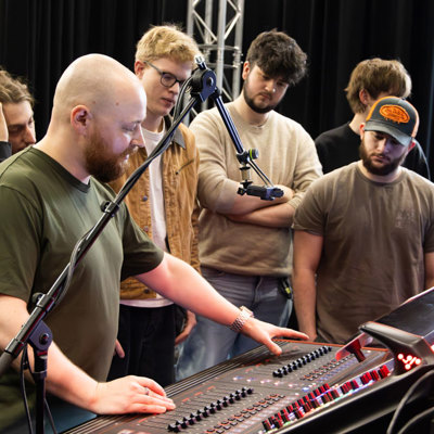 Sound Tech workshops with The 1975’s audio engineer