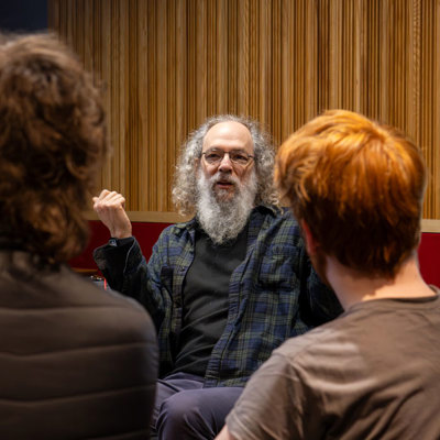 Award-winning engineer Andrew Scheps explores the power of spatial audio with students 