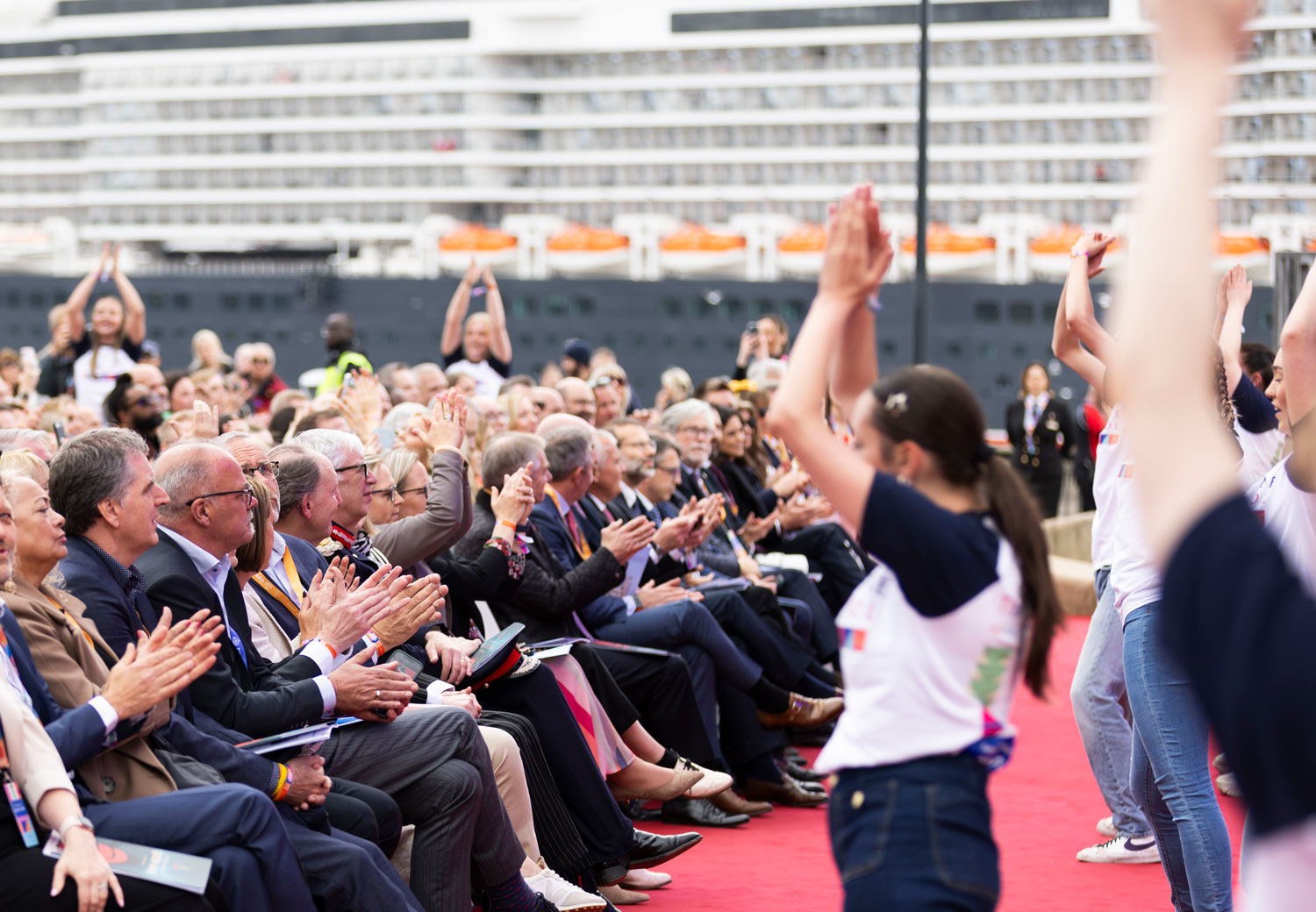 Gallery: LIPA students take part in Queen Anne naming ceremony
