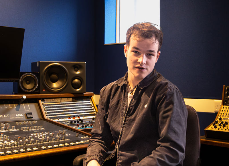 First-year Management student scouts talent for leading songwriting duo