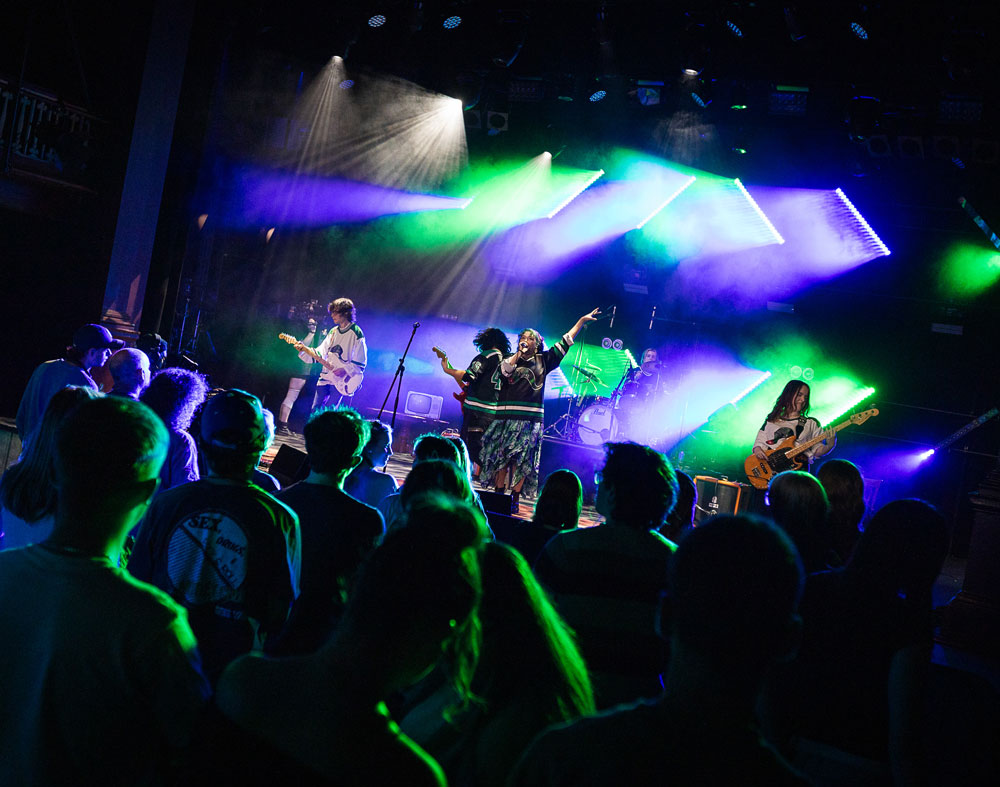 Performance spaces